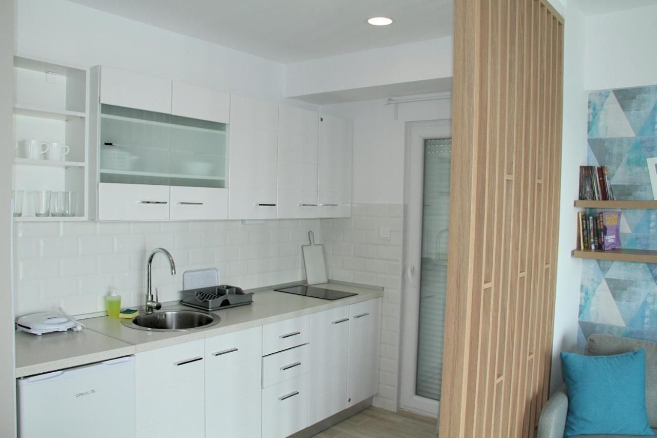 M Apartments, Kallikratia Nea Kallikrateia Bagian luar foto